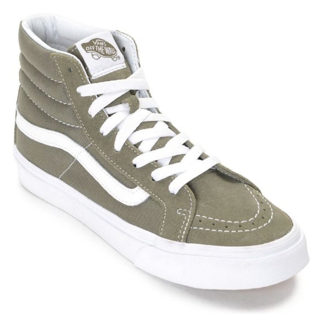 Vans - Sk8-Hi Top - Olive - 8 M US / 9.5 W US